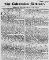 Caledonian Mercury Thu 13 Sep 1739 Page 1