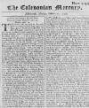 Caledonian Mercury Mon 01 Oct 1739 Page 1