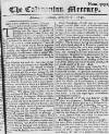 Caledonian Mercury Mon 21 Jan 1740 Page 1
