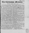 Caledonian Mercury Tue 29 Jul 1740 Page 1
