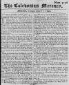 Caledonian Mercury Tue 05 Aug 1740 Page 1