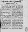 Caledonian Mercury Tue 19 Aug 1740 Page 1