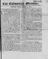 Caledonian Mercury Mon 25 Aug 1740 Page 1