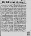 Caledonian Mercury Tue 16 Sep 1740 Page 1
