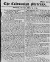Caledonian Mercury Thu 09 Oct 1740 Page 1