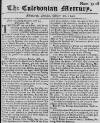 Caledonian Mercury Mon 20 Oct 1740 Page 1