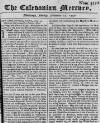 Caledonian Mercury Mon 17 Nov 1740 Page 1