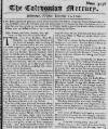 Caledonian Mercury Tue 23 Dec 1740 Page 1