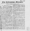 Caledonian Mercury Thu 15 Jan 1741 Page 1