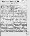 Caledonian Mercury Tue 27 Jan 1741 Page 1