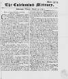 Caledonian Mercury Mon 23 Mar 1741 Page 1