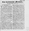 Caledonian Mercury Mon 18 May 1741 Page 1