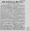 Caledonian Mercury Tue 14 Jul 1741 Page 1