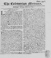 Caledonian Mercury Mon 27 Jul 1741 Page 1