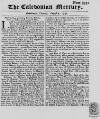 Caledonian Mercury Tue 04 Aug 1741 Page 1