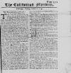 Caledonian Mercury Tue 06 Oct 1741 Page 1
