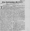 Caledonian Mercury Thu 05 Nov 1741 Page 1