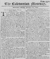 Caledonian Mercury Mon 16 Nov 1741 Page 1