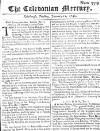 Caledonian Mercury Tue 12 Jan 1742 Page 1