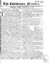 Caledonian Mercury Tue 16 Feb 1742 Page 1
