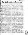 Caledonian Mercury Mon 22 Feb 1742 Page 1