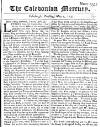 Caledonian Mercury Tue 04 May 1742 Page 1