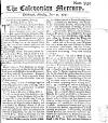 Caledonian Mercury Mon 21 Jun 1742 Page 1