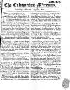 Caledonian Mercury Mon 02 Aug 1742 Page 1