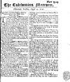 Caledonian Mercury Tue 24 Aug 1742 Page 1