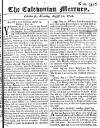 Caledonian Mercury Mon 30 Aug 1742 Page 1