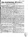 Caledonian Mercury Tue 05 Oct 1742 Page 1