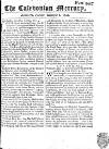 Caledonian Mercury Tue 09 Nov 1742 Page 1