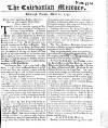 Caledonian Mercury Tue 22 Mar 1743 Page 1