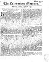 Caledonian Mercury Tue 26 Apr 1743 Page 1