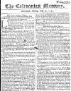 Caledonian Mercury Mon 25 Jul 1743 Page 1