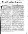 Caledonian Mercury Mon 17 Oct 1743 Page 1