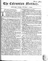 Caledonian Mercury Tue 01 Nov 1743 Page 1