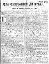Caledonian Mercury Mon 14 Nov 1743 Page 1