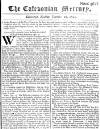 Caledonian Mercury Tue 20 Dec 1743 Page 1