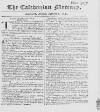 Caledonian Mercury Mon 09 Jan 1744 Page 1