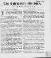 Caledonian Mercury Tue 24 Jan 1744 Page 1