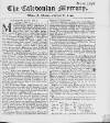 Caledonian Mercury Mon 06 Feb 1744 Page 1