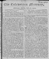 Caledonian Mercury Mon 16 Jul 1744 Page 1