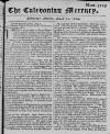 Caledonian Mercury Mon 13 Aug 1744 Page 1