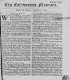 Caledonian Mercury Mon 20 Aug 1744 Page 1