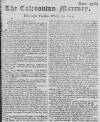 Caledonian Mercury Tue 30 Oct 1744 Page 1