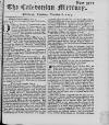 Caledonian Mercury Thu 08 Nov 1744 Page 1
