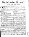 Caledonian Mercury Tue 29 Jan 1745 Page 1