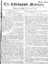 Caledonian Mercury Mon 04 Feb 1745 Page 1