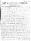 Caledonian Mercury Fri 08 Mar 1745 Page 1